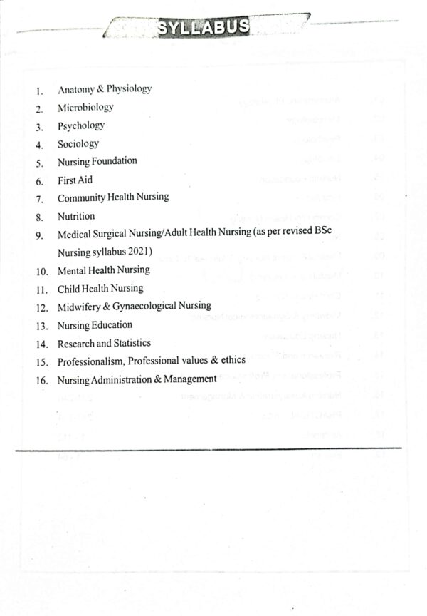 I Care Osssc. Nursing Officer