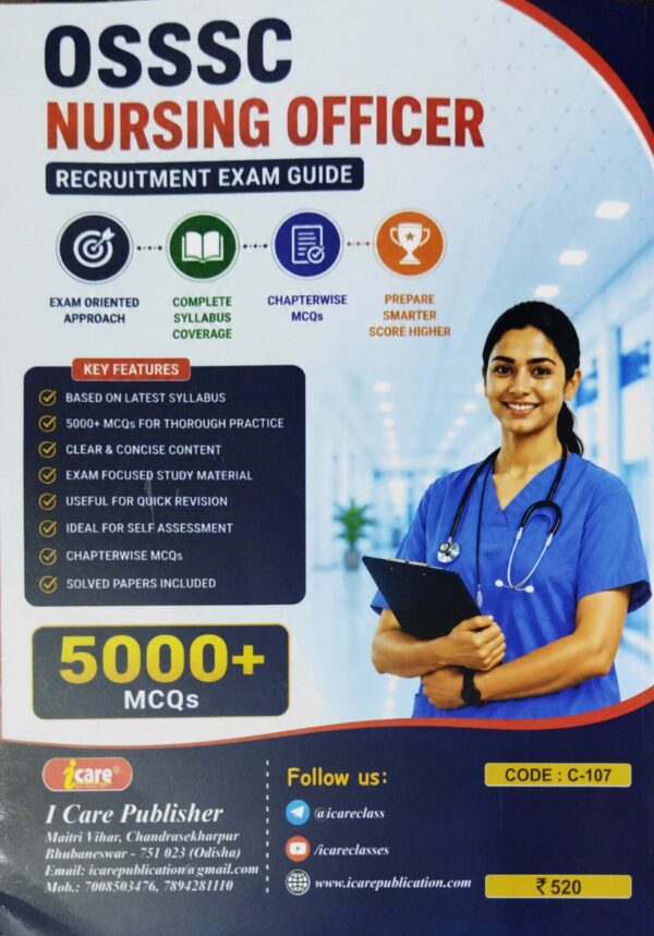 I Care Osssc. Nursing Officer