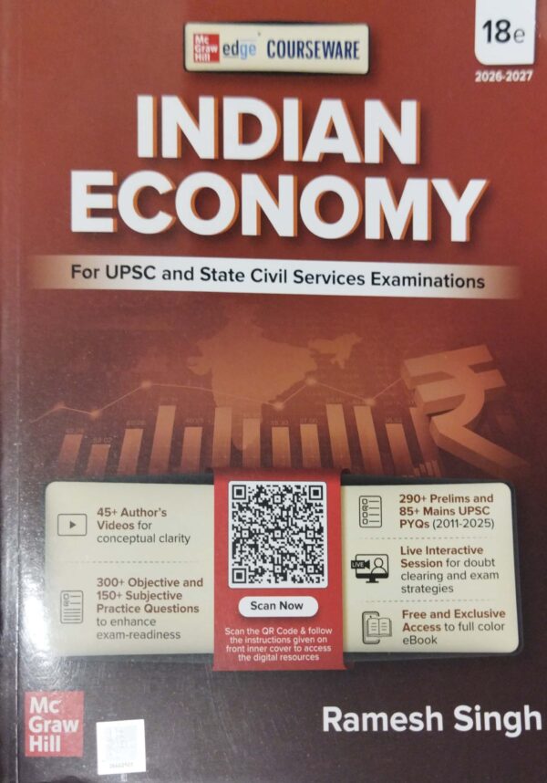Indian Economy for Upsc and State Civil Services Exam. 18/e