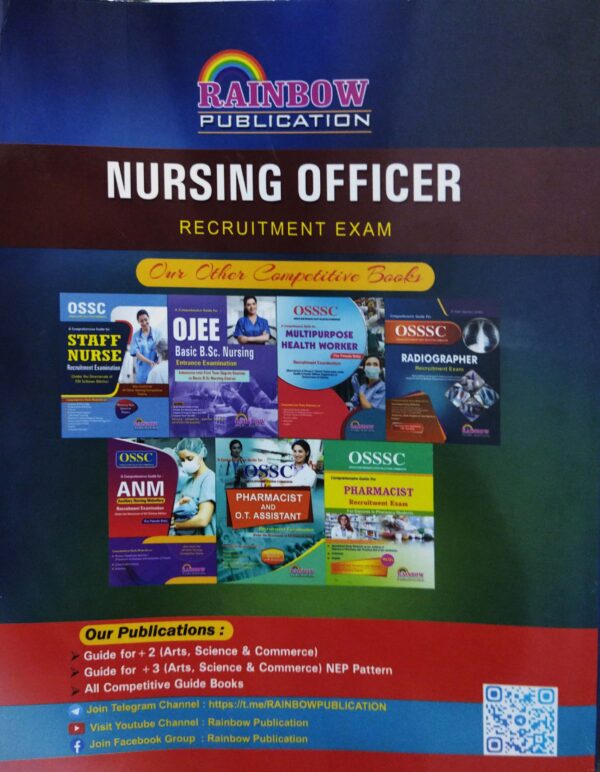 Rainbows Nursing Officer OSSSC Recruitment Exam For Gnm BSc Nursing Students