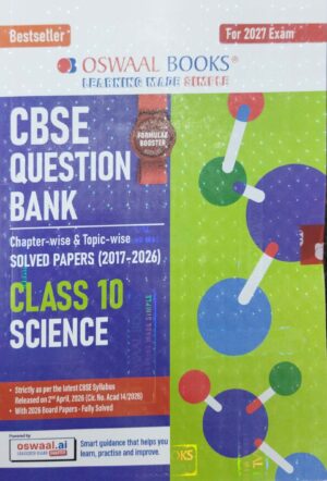 Cbse Question Bank Chapter-Wise & Topic Wise Solved Papers Class 10 Science (2027)