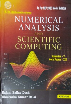 Numerical Analysis And Scientific Computing Sem-V Core Paper-XIII Nep