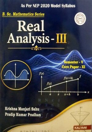 Real Analysis-III Sem-V Core Paper-XI Nep