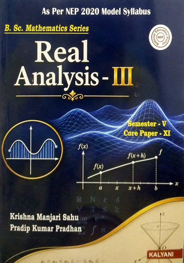 Real Analysis-III Sem-V Core Paper-XI Nep