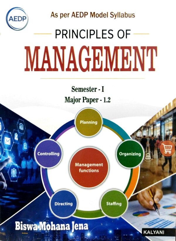 Principles Of Management Sem-1 Major Paper-1.2 Aedp