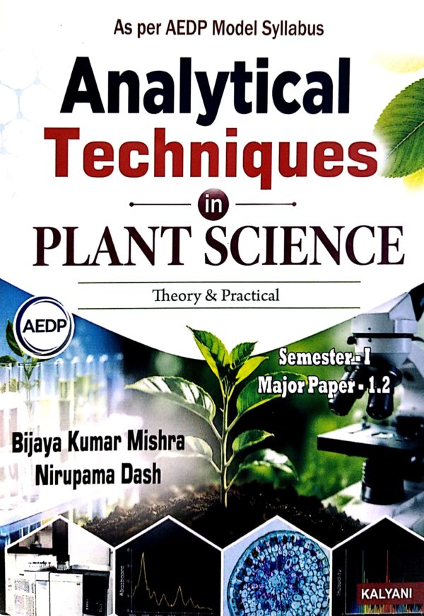 8. Analytical Techniques In Plant Science Sem-I Major Paper-1.2 Aedp1 Analytical Techniques In Plant Science Sem-I Major Paper-1.2 Aedp